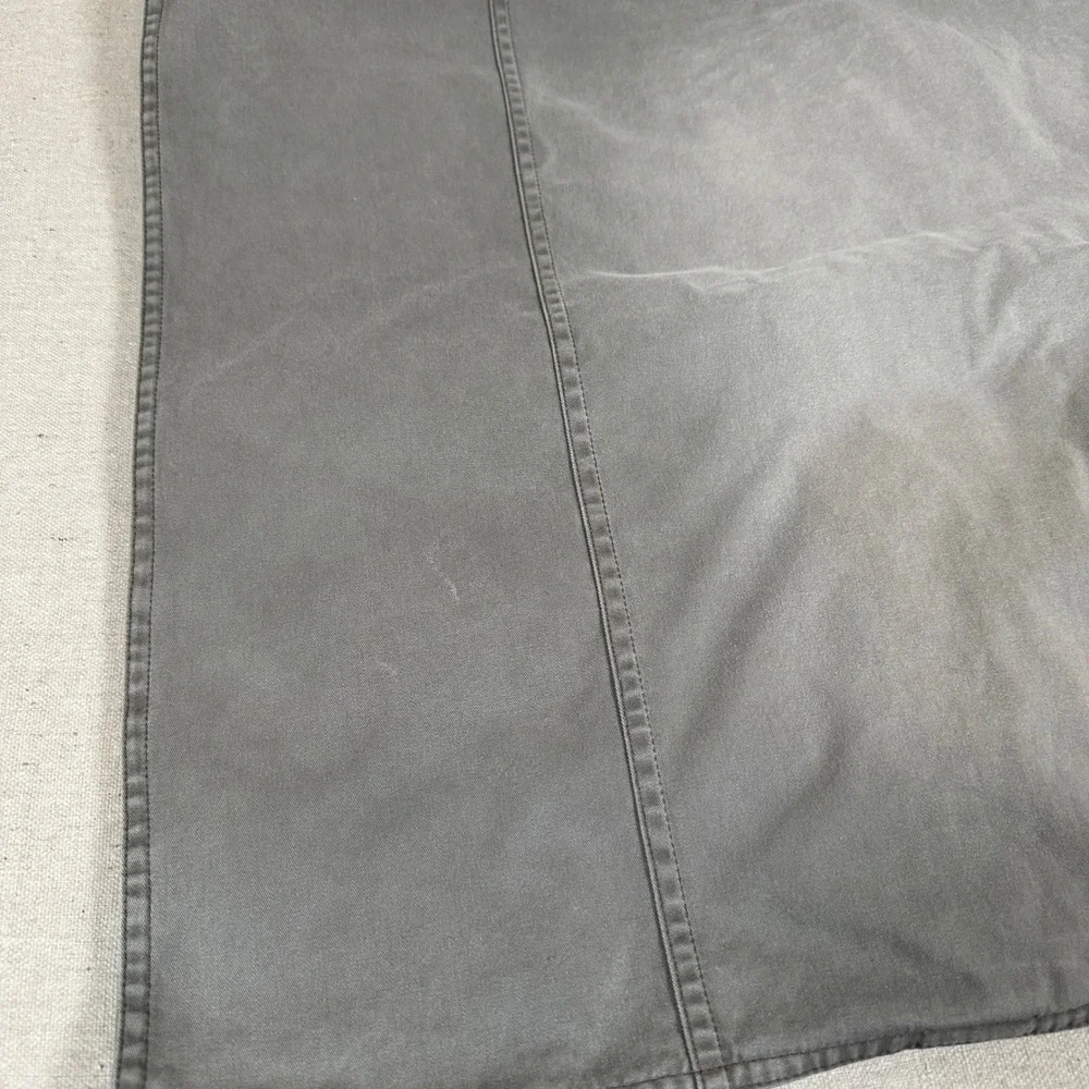 RH TEEN‎ Gray Cotton Pillow Shams Set of 2 Standard Size Restoration Hardware
